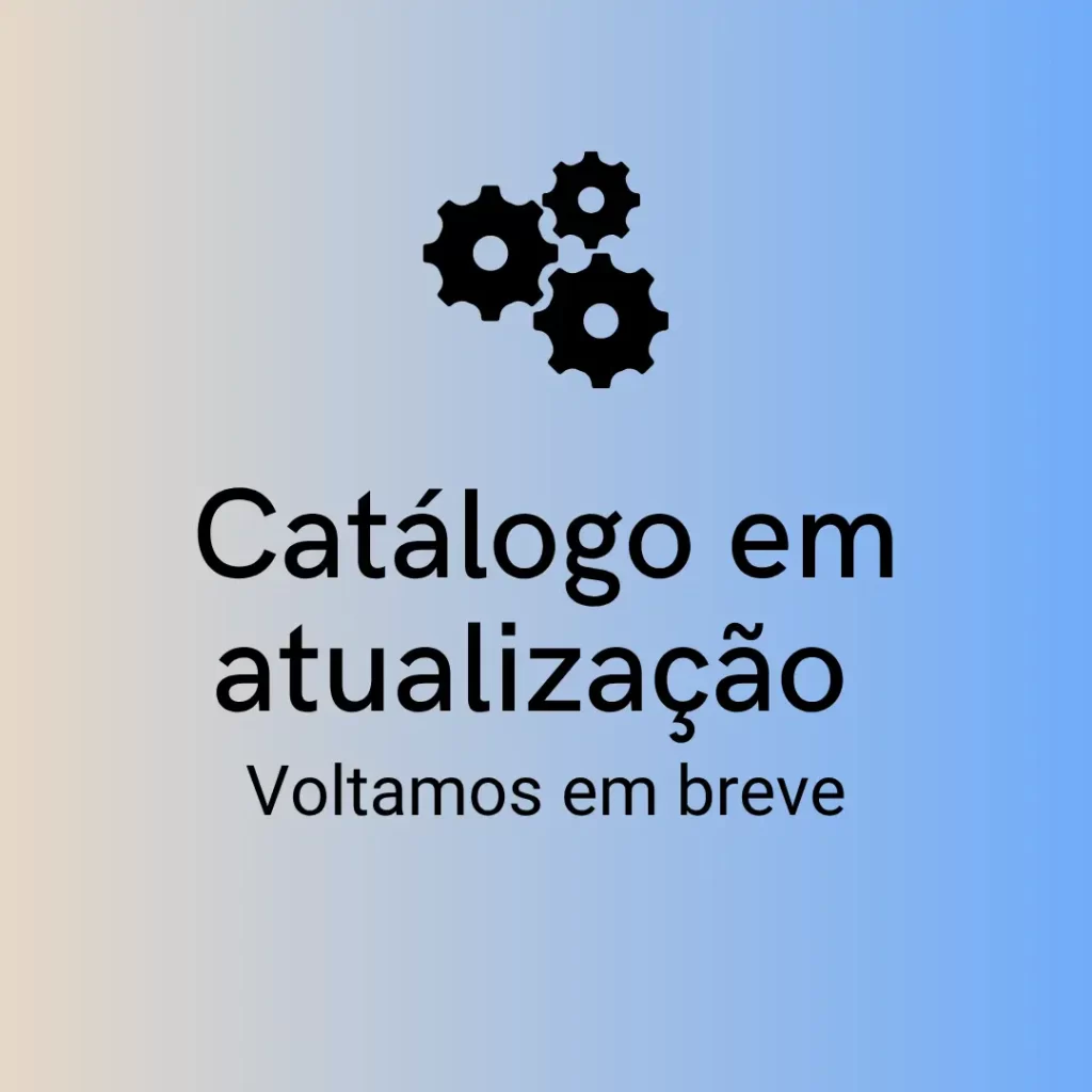 Catálogo em Atualização